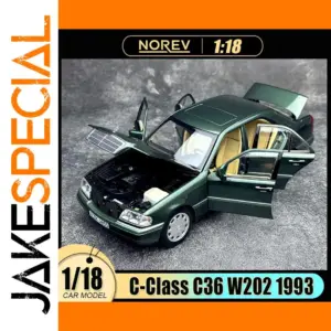 Mercedes-Benz C36 1/18 Scale Diecast Model in Champagne Gold