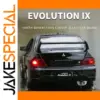 Black Mitsubishi Lancer Evolution IX Diecast Model