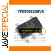 Set of 5 TPS70933DBVR Low Dropout Regulators