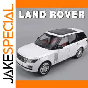 1:18 Scale White Land Rover Defender Model