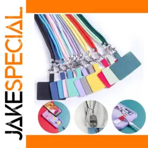 Universal Adjustable Phone Lanyard with Card Slot