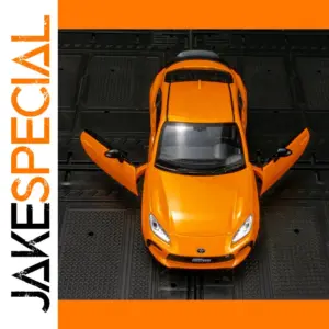 Vibrant Orange Toyota GR86 1:28 Diecast Model
