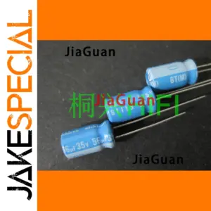 20-Pack 35V 56μF Electrolytic Capacitors Set