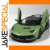 Green Lamborghini Aventador SVJ63 Diecast Model