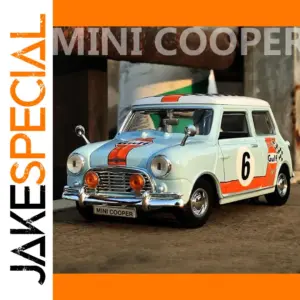 Mini Cooper Diecast Model 1:18 Scale Classic Car
