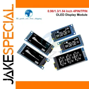 TZT OLED Display Module 0.96/1.3/1.54 Inch