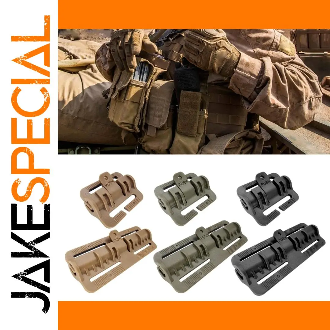 Durable Tactical Buckle for MOLLE Vest 1 Durable Tactical Buckle for MOLLE Vest