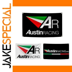 AR Racing Motorcycle Exhaust Flag 90x150cm