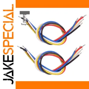 Colorful Guitar Circuit Connecting Wires Set