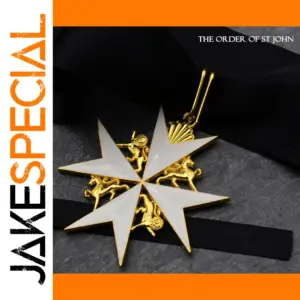 Commander's Cross Badge with Heraldic Lions