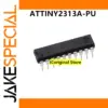 ATTINY2313A-PU Microcontroller in DIP-18 Package