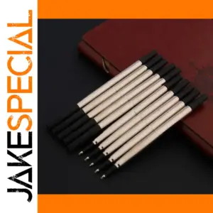 Premium Stainless Steel Rollerball Pen Ink Refills Set