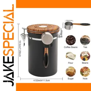 Stainless Steel Coffee Canister 1.8L