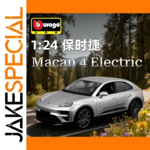 Porsche Macan 1:24 Diecast Model in Silver