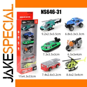 1:64 Miniature Diecast Vehicle Collection Set