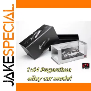 Silver 1:64 Scale Alloy Supercar Model