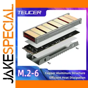 TEUCER M.2 NVMe SSD Heatsink Model Teucer M.2-6