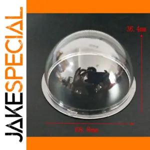 2.7-Inch Acrylic CCTV Dome Cover for HD Cameras