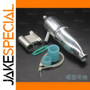 Aluminum RC Exhaust Tubing for 1/10 Scale Vehicles