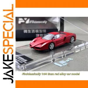 Vibrant Red 1:64 Die-Cast Supercar Model