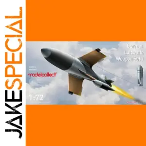 WWII German Luftwaffe Model Kit Set 1/72 Scale