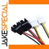 Molex to 3-Pin Fan Power Adapter Cable