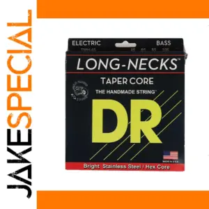DR Strings Long-Necks Tapered Stainless Steel Bass Strings