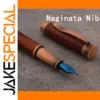 Red Wood Naginata Fountain Pen