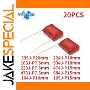 Set of 20 Polypropylene Film Capacitors 400V