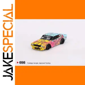 Vibrant 1:64 Alloy Car Model in Color 698