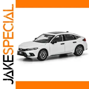 Vibrant Red 1:43 Scale Honda Civic Hatchback Model