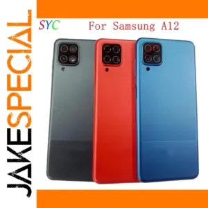 Samsung A12 (A125F) Rear Battery Cover with Lens