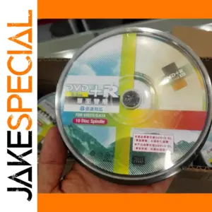 10-Pack DVD+R DL Double-Layer Discs Spindle