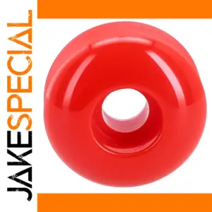 Red Skateboard Wheels 52mm x 32mm, 95A Hardness