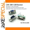 DB9 CAN Bus Adapter with 120Ω Resistance