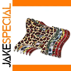 Leopard Stripe Stratocaster Pickguard