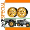 Tyrant Gold 2.2-Inch Beadlock Wheels for RC