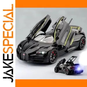 Bugatti Chiron 1:24 Diecast Alloy Model Black