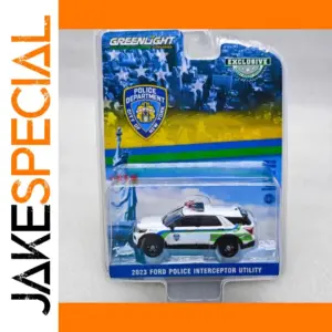 2023 Ford Explorer Police Model Diecast Replica