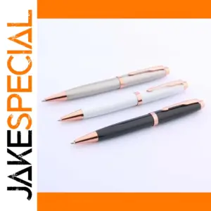 Rose Gold Metal Ballpoint Pen Collection