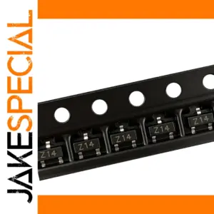 100-Pack BZX84C3V3 Surface-Mount Diodes