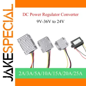 DC-DC Buck-Boost Converter 9-36V to 24V 25A