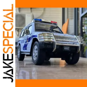 Police Mitsubishi Pajero Montero 1:18 Diecast Model