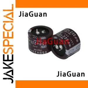 NCC 220μF 450V Electrolytic Capacitors Set