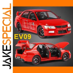 Miniature Mitsubishi EVO9 Car Model 1:24 Scale