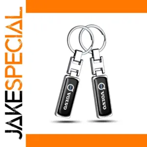 Stainless Steel Logo Keychain for Vehicles