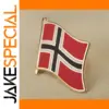 Norway Flag Enamel Lapel Pin for Collectors