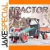 Vibrant Blue 1:24 Retro Tractor Model