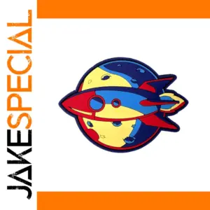 Colorful 3D PVC Space Badge Patch