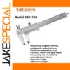 Mitutoyo 530-100 Stainless Steel Vernier Caliper